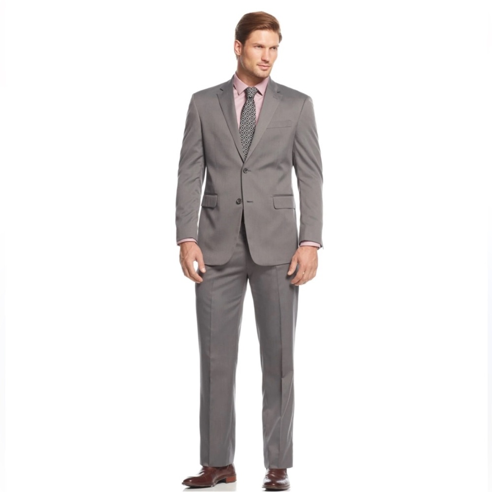 Jones New York Men’s Tonal Two Button Suit
